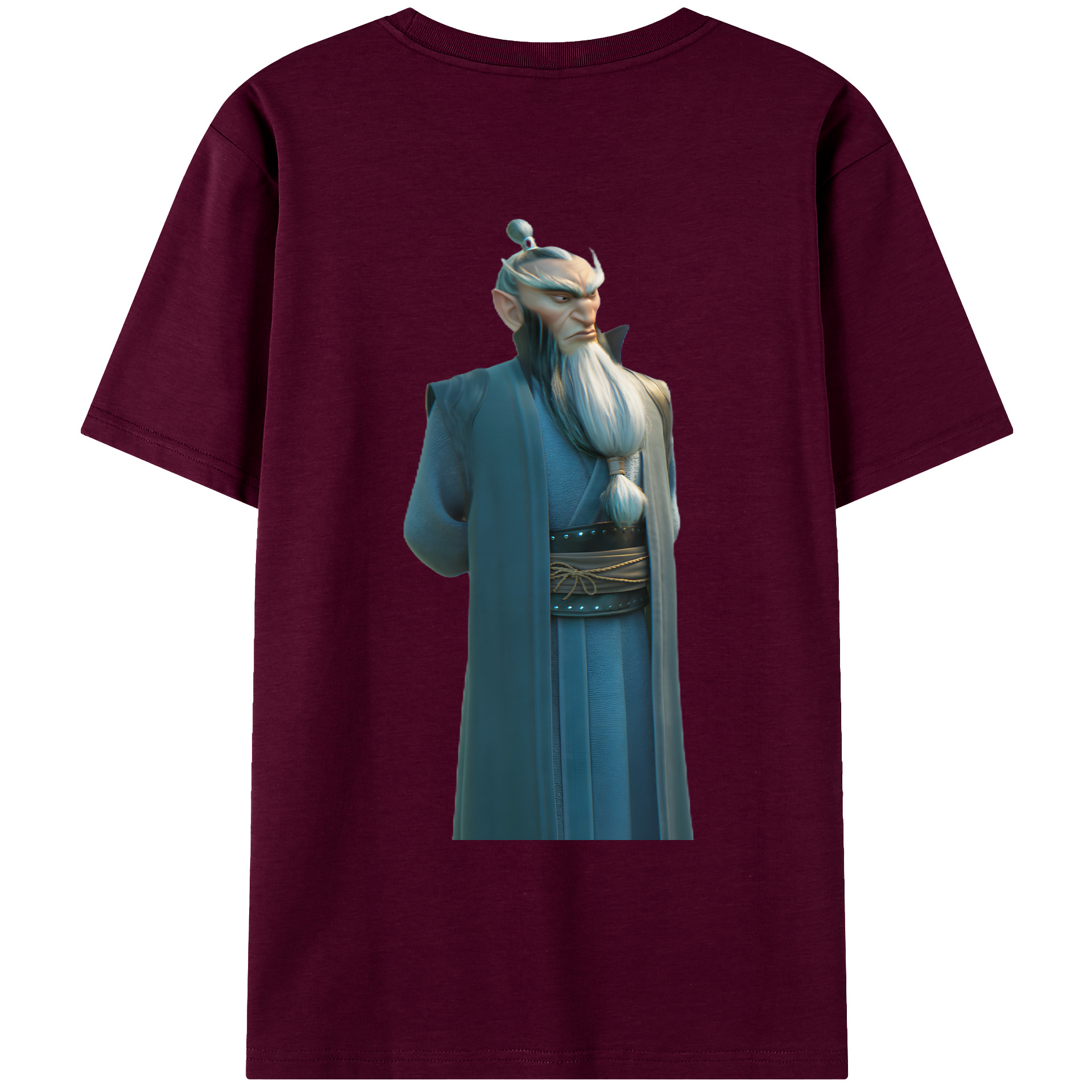 （画像用） Ne Zha 2 ナタ 魔童の大暴れ レディース半袖Tシャツ(バックプリント)